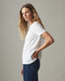 Women's Classic Cotton Crew Tee - White